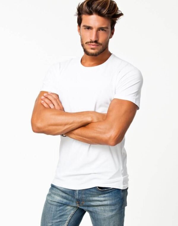 Body Fit White T-Shirt